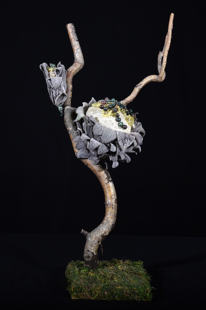 Artichaud sur sa Branche