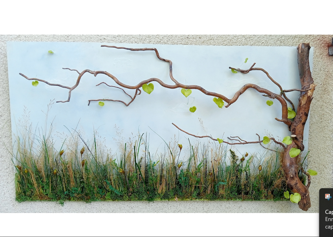 Tableau paysager végétal 3